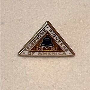 Vintage Telephone Pioneers Pin